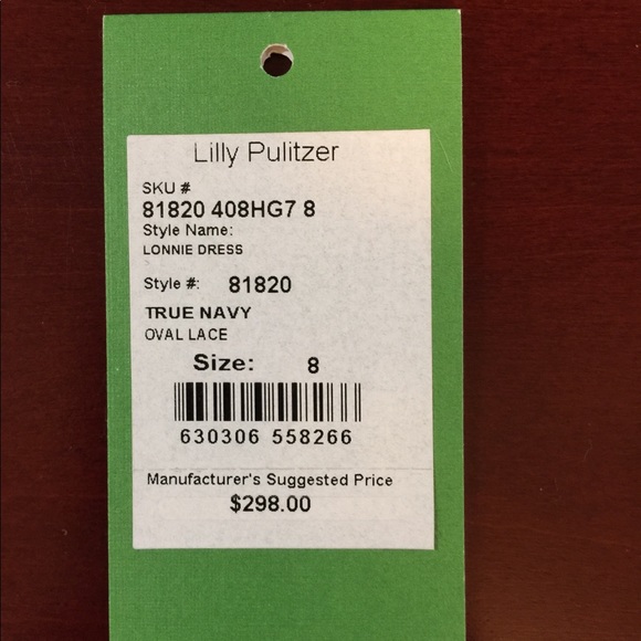 Lilly Pulitzer Lonnie dress size 8. Worn once. - Picture 3 of 3